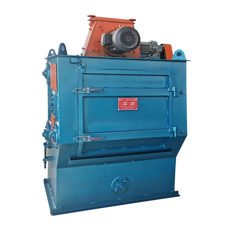 Whitiki Rubber Shot Blasting Machine Hutu mo te ahua o te rahi